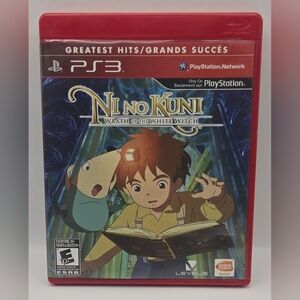 Ni No Kuni Wrath of the White Witch PS3 JRPG Complete Tested